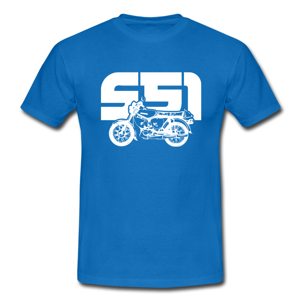 S51 Moped Fans - Royalblau