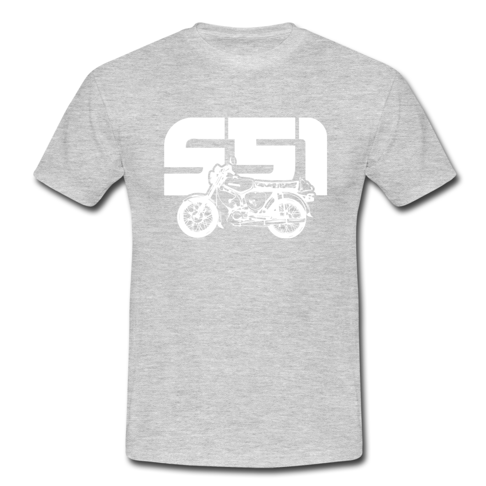 S51 Moped Fans - Grau meliert