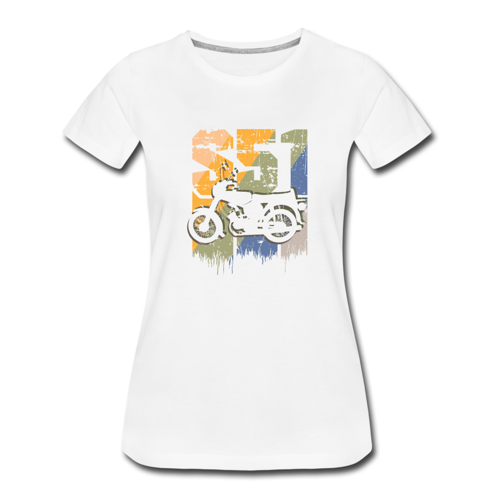 S51 Oldtimer Damen T-Shirt - Weiß