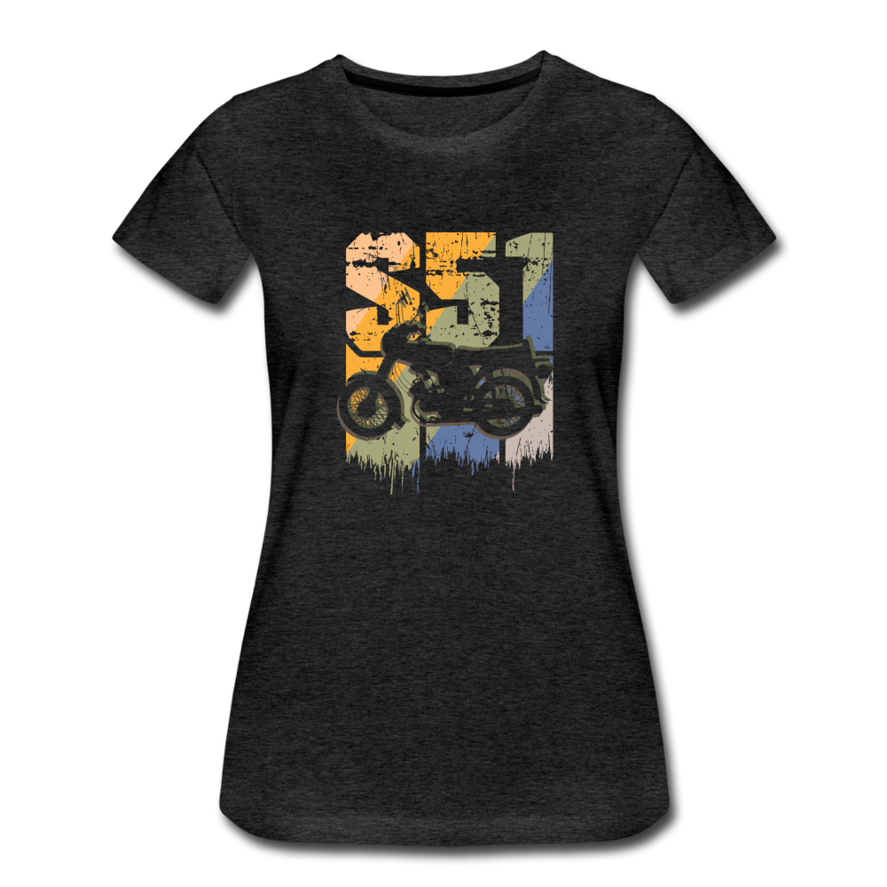 S51 Oldtimer Damen T-Shirt - Anthrazit