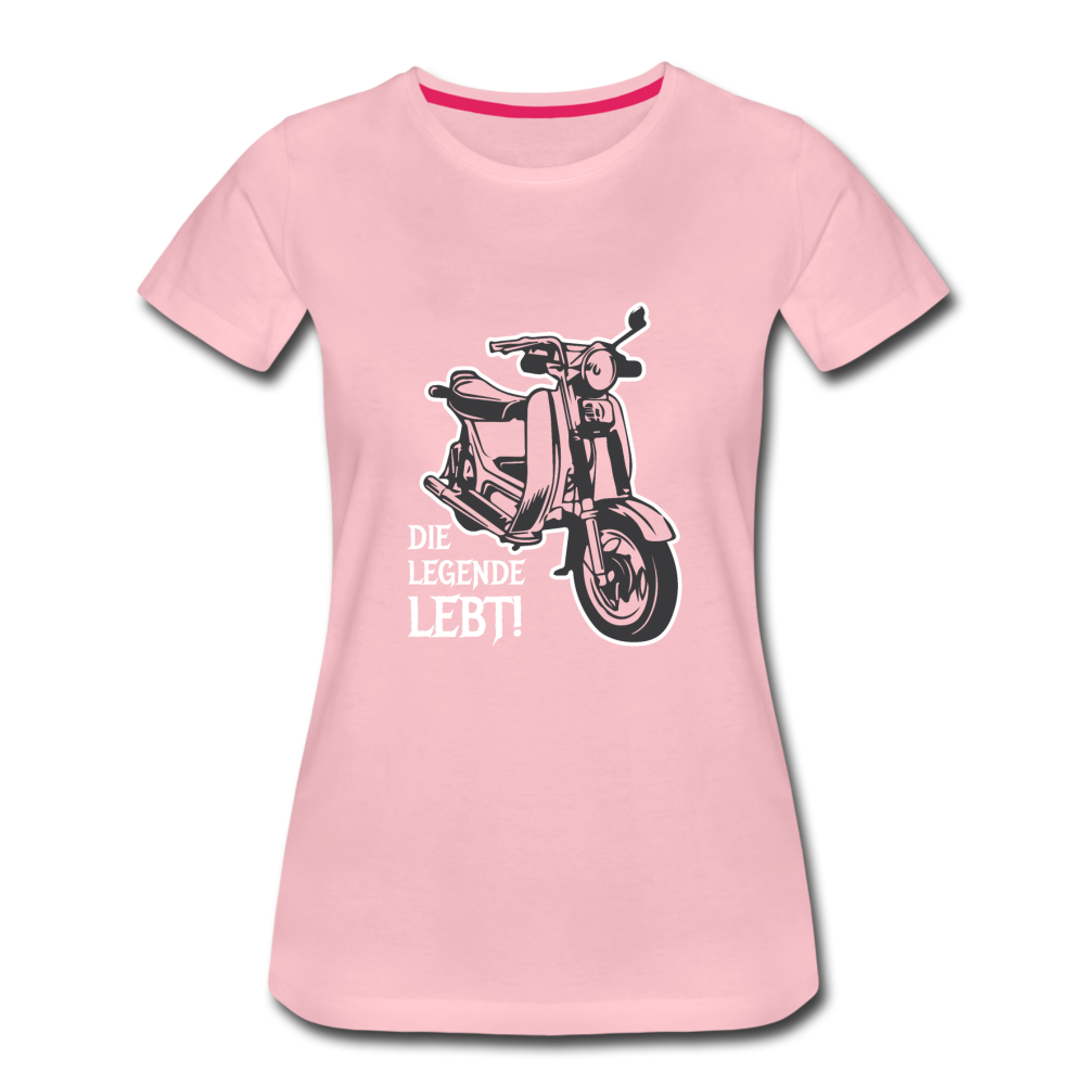 SR50 Legende Damen T-Shirt - Hellrosa