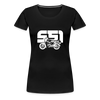 S51 Moped Fan Damen T-Shirt - Schwarz