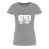 S51 Moped Fan Damen T-Shirt - Grau meliert
